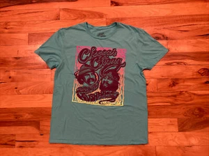 Cheech & Chong 2016 Short Sleeve Blue T Shirt Mens Adult Size Medium Marijuana - Picture 1 of 12