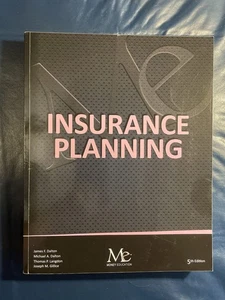 INSURANCE PLANNING [Textbook Binding] Dalton - Picture 1 of 5