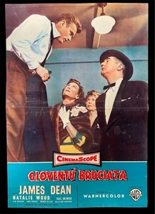 CINEMA fotobusta poster GIOVENTU' BRUCIATA James Dean Rebel Without a Cause - Picture 1 of 1