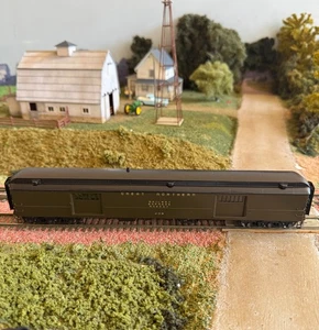 HO Challenger Messing #2348.1 GN Hwt. Gepäckwagen # 409. Seltener Schriftzug. IOB. - Bild 1 von 9