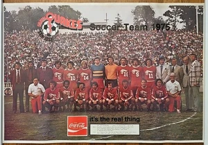San Jose Erdbeben NASL Original 1975 Fußball Team Poster - 15" x 22" - Bild 1 von 1