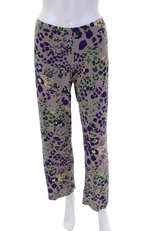 Pantalones de salón Cosabella para mujer cintura elástica multicolor talla M Foto 1 de 4