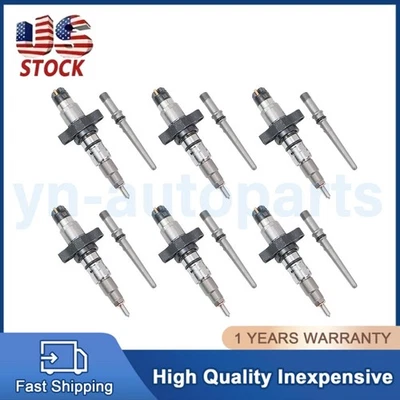 6X New Diesel Fuel Injectors 0445120238 Fit For Dodge Ram 2500 3500 5.9L Cummins - Изображение 1 из 4