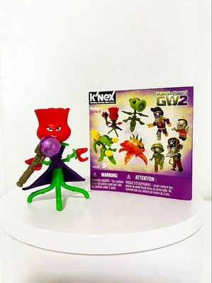 K'nex PVZ Plants Vs Zombies GW2 Rose Mini Figure Series 5 Garden Warfare RARE - Image 1 of 4