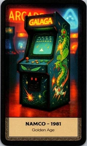 2025 Zendecks GALAGA Classic Video Games art card Free Ship - Picture 1 of 2