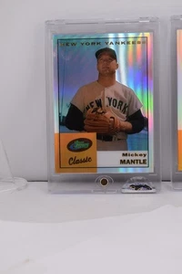 2006 eTopps Classic Mickey Mantle Uncirculated Refractor #ETC70 Yankees HOF RARE - Picture 1 of 2