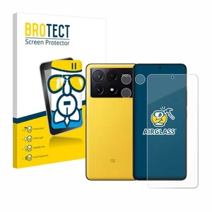 BROTECT Panzerfolie Schutzglas für Xiaomi Poco X6 Pro (Display+Kamera) Zubehör - Afbeelding 1 van 7