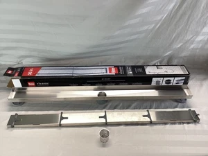 Oatey Vivante - 36 Zoll 36" Edelstahl-Duschablauf mit Fliesen - OHNE WERKZEUG - Bild 1 von 12