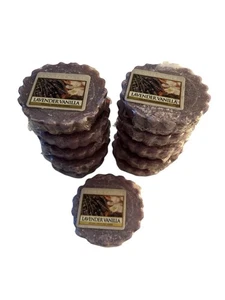 Lavender Vanilla Yankee Candle Retired Wax Tart Melts Rare Lot Of 16 - Picture 1 of 4