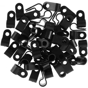 100 Pcs Kabelklemmsortierer Draht-Management-Schnalle Drahtführungsclips - Bild 1 von 12