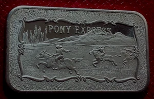 Pony Express Bar-Mother-Lode 1973 como nuevo 1 oz Troy Plata .999 - Imagen 1 de 3