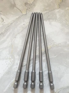 3 Makita Trockenbauschrauber-Bits 157 mm PH2 Autofeed für BFR550 6843 DFR550  - Bild 1 von 4