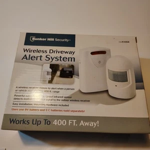 Bunker Hill Security Wireless Driveway Alert System New Range 400 Ft. Infrared  - Picture 1 of 2