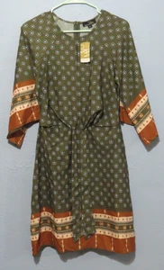 Suzanne Betro Front Keyhole Kimono Dress Size Small Style U9504293 - Picture 1 of 12