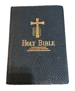 Holy Bible: New Catholic Edition 1954 Confraternity Fine Art Ed, Illustrated - Picture 1 of 13