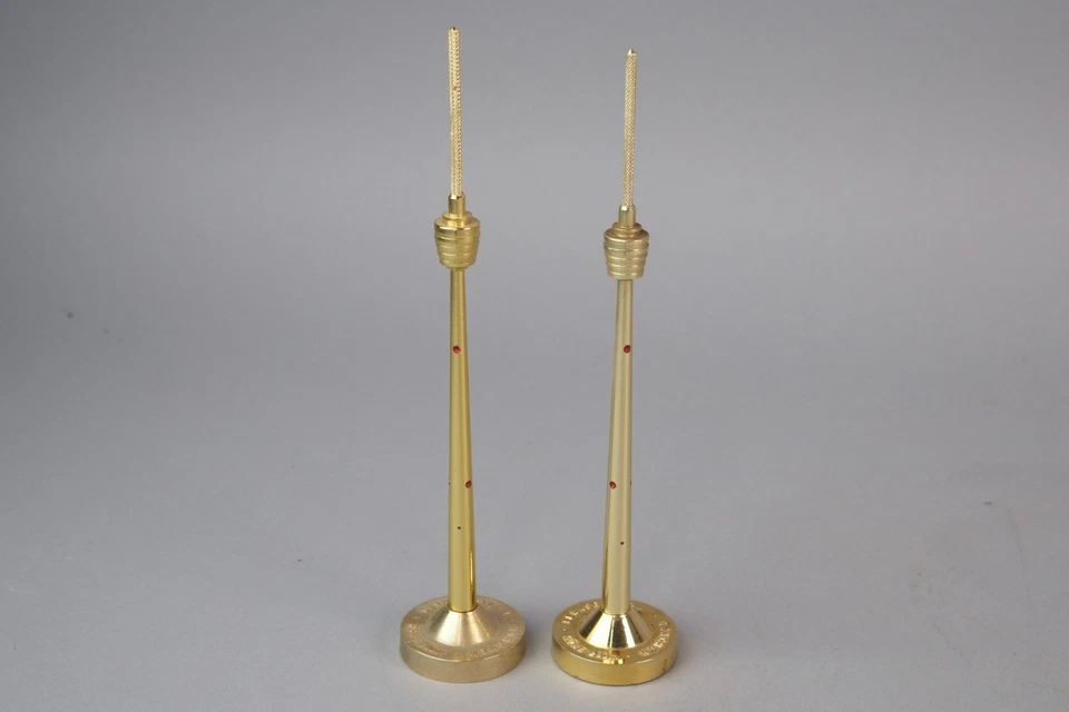 2x  Nürnberger Fernsehturm Werbe Kugelschreiber   70iger Jahre - Faber Castell - Bild 1 von 4