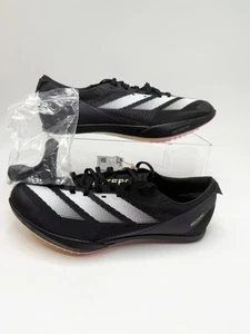 Adidas Adizero Finesse Track Spikes Black White Pink IF1151 Mens Size 9 NEW - Picture 1 of 5
