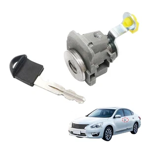 Drivers Side Door Lock Cylinder w/Key For Nissan Maxima Altima Murano Pathfinder - Picture 1 of 6
