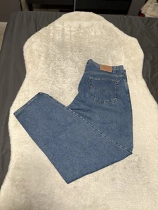 Levi's Vintage Men's 560 Loose Fit Tapered Leg Blue Jeans 42x34 Y2K - Picture 1 of 8
