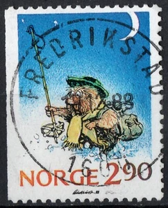 E1 Noruega 1988, NK 1056 SON Fredrikstad 18-12-88 (ØF) - Imagen 1 de 1
