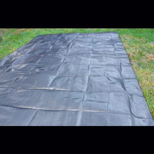 Sehr starke Abdeckplane wasserdicht - 200 g/m² grau wasserdichte Abdeckung, UK LAGER - Bild 1 von 9