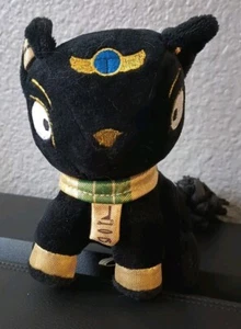 Caja de corteza Meowpatra Age of the Furaoh gato negro tamaño bola puntiaguda cola perro juguete 5,5" - Imagen 1 de 7