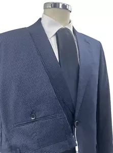 Traje Completo Sartoriale Made IN Italy Azul Ges 44 46 48 50 52 54 56 Cool Lana - Imagen 1 de 22