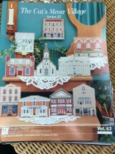 Cross Stitch Pattern Booklet: The Cat's Meow Village Series XI Vol 43 (Douglas) - Picture 1 of 1