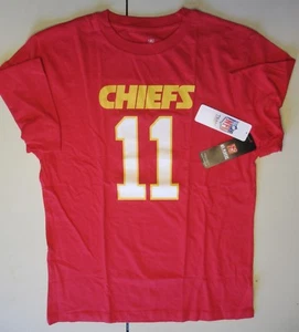 Chiefs Kansas City T-Shirt #11 Mark Smith Youth 36" Chest Women med Sh Slv   - Picture 1 of 2