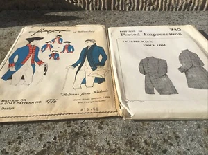 Pattern for Period Impressions Military Coat 1776/Civil War Officer America 250 - Picture 1 of 6