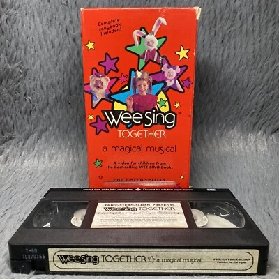 Wee Sing Together VHS A Magical Musical Side Loader 1985 Price Stern Sloan Rare - Image 1 of 4