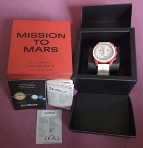 Swatch X Omega Moonswatch Bioceramic Mission to Mars - Bild 1 von 3