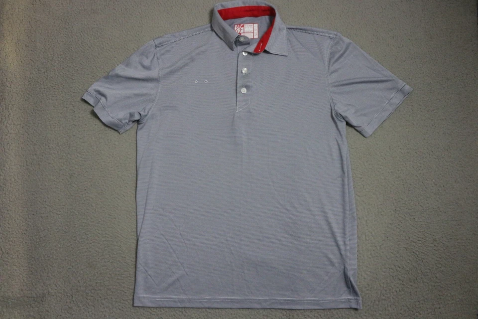 Camisa polo Chick-Fil-A Team cuello para hombre gris medio Foto 1 de 4