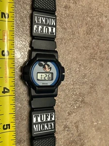 VTG MICKEY MOUSE Wrist Watch TUFF MICKEY WATCH, Works New Battery, Free shipping - Picture 1 of 8