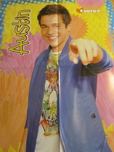 Austin Mahone, Justin Bieber, Double Four Page Foldout Poster - Picture 1 of 2