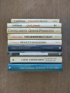 LOTTO NOVE VOLUMI DI CARLO CASTELLANETA - Foto 1 di 8