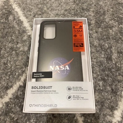 RhinoShield SolidSuit Impact Resistance Case Samsung S20 Plus - NASA - BRAND NEW — 第 1/3 张图片