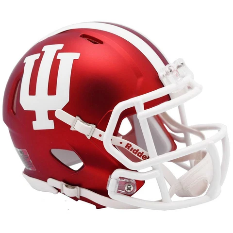 Indiana Hoosiers Anodized Riddell Speed Mini Football Helmet Cover