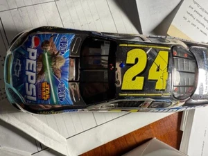 2005 Jeff Gordon #24 Pepsi Star Wars III Talladega Raced Win 1/24 NASCAR Diecast - Picture 1 of 2