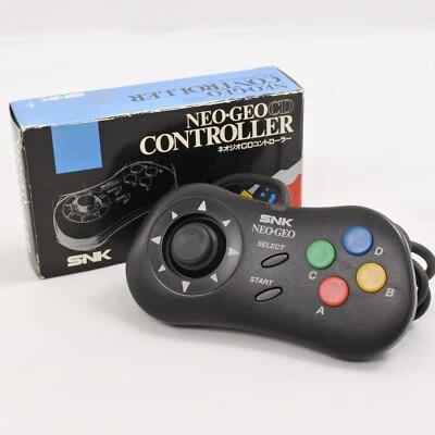 Neo Geo Controller Pad -GOOD- Boxed Official CD AES SNK Tested JAPAN GAME 2750 - Image 1 of 4