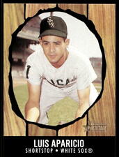 2003 Bowman Heritage 176c Luis Aparicio Knothole White Sox Baseball Card