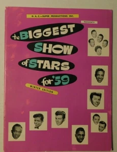 The Biggest Show of Stars for '59 Winter Fabian / Jimmy Clanton / Crests & More! - Imagen 1 de 11
