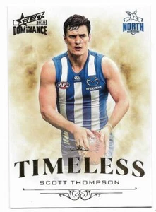 2019 Select Dominance Timeless (T50) Scott THOMPSON North Melbourne 127/350 - Picture 1 of 1