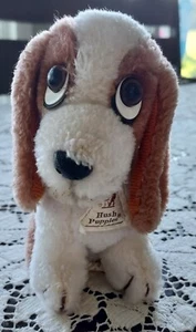 Vintage 1981 Hush Puppies Bassett Hound Plüsch Welpe Hund Stofftier Spielzeug Korea - Bild 1 von 10