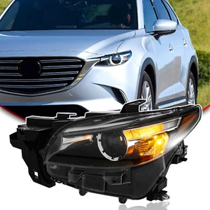 LED Headlight Headlamp For Mazda CX-9 CX9 2016-2022 W/Bulb W/O AFS Driver LH - Picture 1 of 6