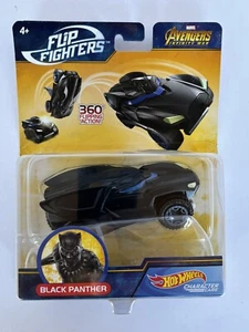 HOT WHEELS MARVEL FLIP FIGHTERS AUTO PANTERA NERA - Foto 1 di 7