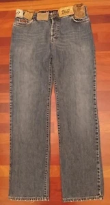 DOLCE and GABBANA D&G Jeans Herren Distress BLAU Medium Wash mit 10 Lederetiketten - Bild 1 von 13
