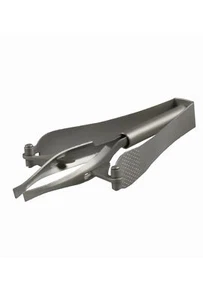 Automatic Tweezers Stainless Steel - Picture 1 of 4