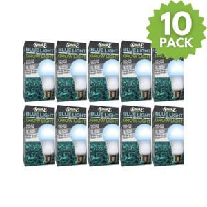 10 Pack - Smoke Phonics Indoor-Tobacco Blue Spectrum Grow Light Replacing 150W - Picture 1 of 9