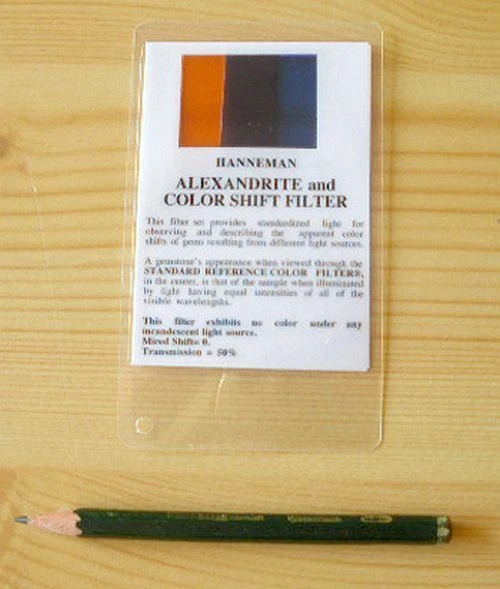 Dr. Hanneman Alexandrit und Farbwechsel-Filter (NEU! OVP!) Edelsteinbestimmung - Bild 1 von 1